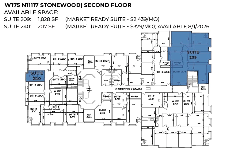 W175N11081 Stonewood Dr, Germantown, WI à louer Plan d’étage– Image 1 sur 1