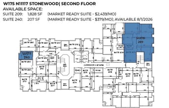 W175N11081 Stonewood Dr, Germantown, WI à louer Plan d’étage– Image 1 sur 1