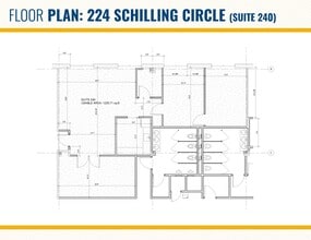 224 Schilling Cir, Hunt Valley, MD à louer Plan d’étage– Image 2 sur 2