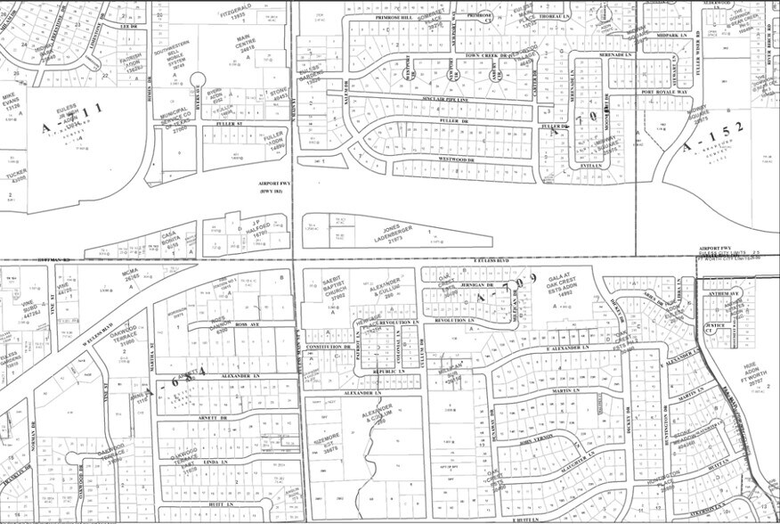 110 Airport Fwy, Euless, TX à vendre - Plan cadastral – Image 2 sur 7