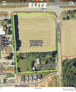 Plus de détails pour 8139 Rural Point Rd, Mechanicsville, VA - Terrain à vendre