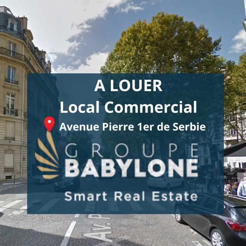 17 Avenue Pierre Ier De Serbie, Paris à louer Photo de l’immeuble– Image 1 sur 2