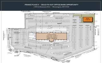 I-494 & Minnesota Dr, Bloomington, MN à louer Plan de site– Image 1 sur 1