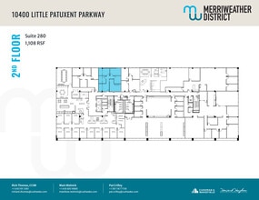 10480 Little Patuxent Pky, Columbia, MD à louer Plan d’étage– Image 1 sur 1
