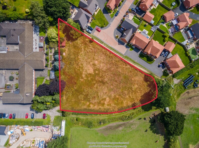Land At The Rear Of Green Gables, Wingfield Road, Alfreton à vendre - Aérien – Image 3 sur 9