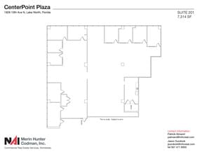 1926 10th Ave N, Lake Worth, FL à louer Plan d’étage– Image 1 sur 1