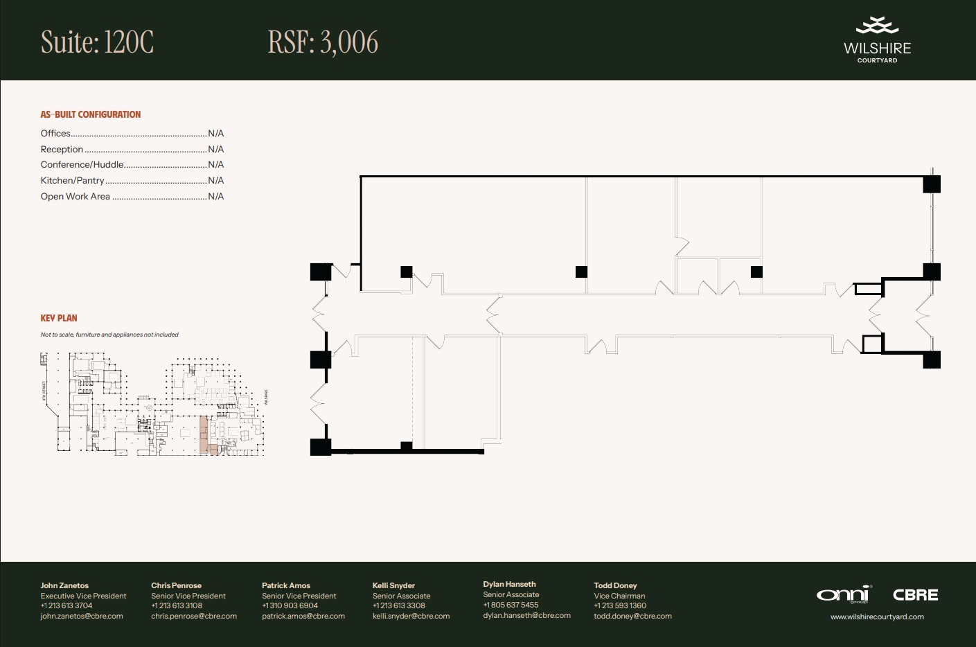 5700 Wilshire Blvd, Los Angeles, CA à louer Plan d’étage– Image 1 sur 1