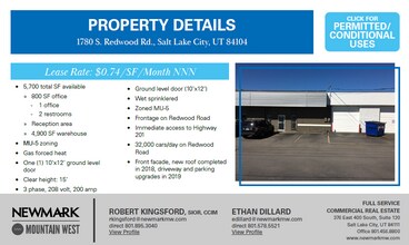 1720-1788 S Redwood Rd, Salt Lake City, UT à louer Photo intérieure– Image 1 sur 3