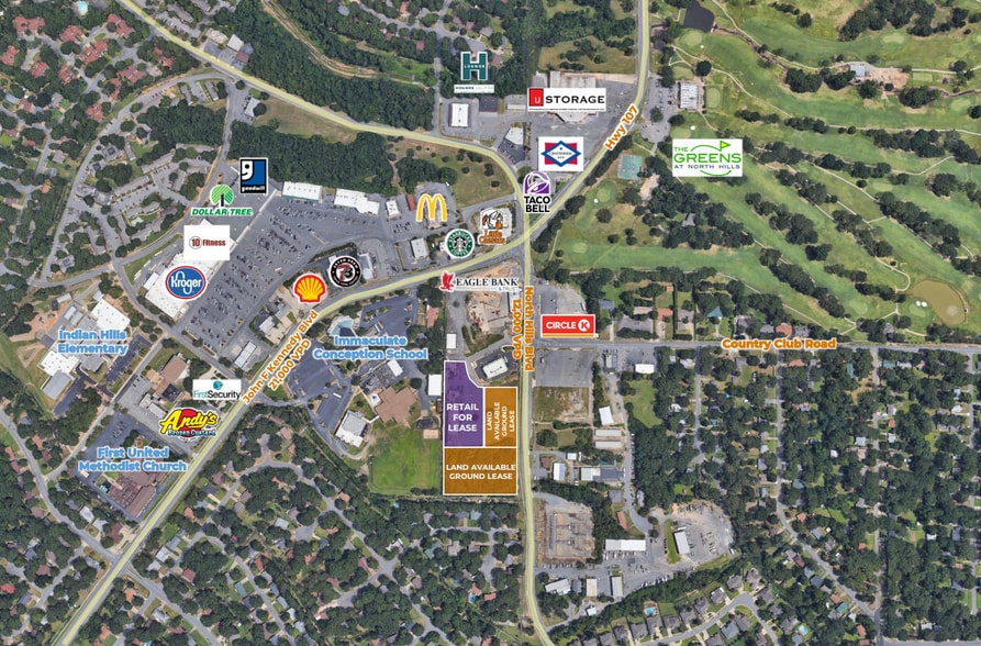 7311 N Hills Blvd, North Little Rock, AR à louer - Aérien – Image 2 sur 3
