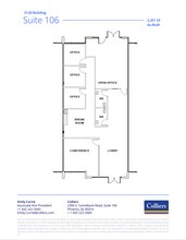 3150 N Arizona Ave, Chandler, AZ à louer Plan d’étage– Image 1 sur 2