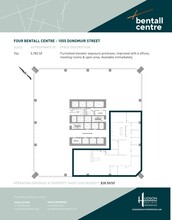 1055 Dunsmuir St, Vancouver, BC à louer Plan d’étage– Image 2 sur 2