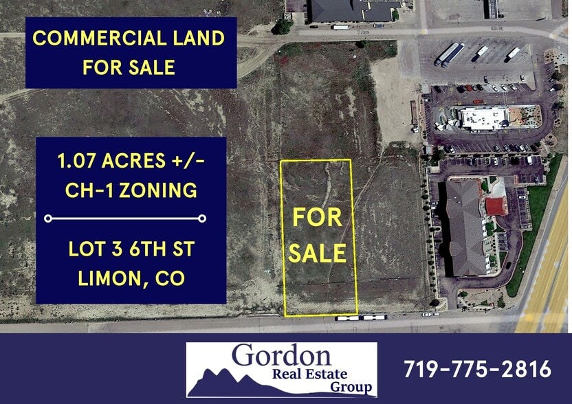 6th St, Limon, CO à vendre - Photo de l’immeuble – Image 1 sur 2