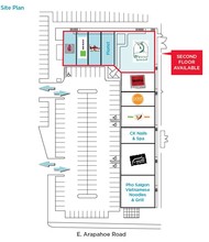 9555 E Arapahoe Rd, Englewood, CO à louer Plan de site– Image 2 sur 2