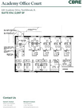 600-650 Academy Dr, Northbrook, IL à louer Plan d’étage– Image 1 sur 1