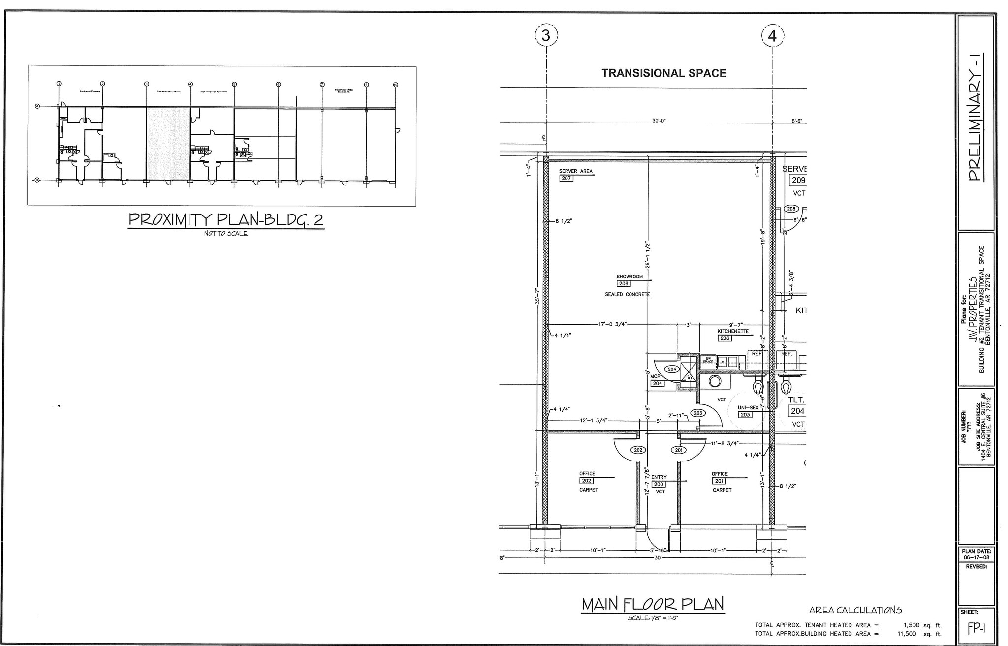 1404 E Central Ave, Bentonville, AR à louer Plan d’étage– Image 1 sur 1