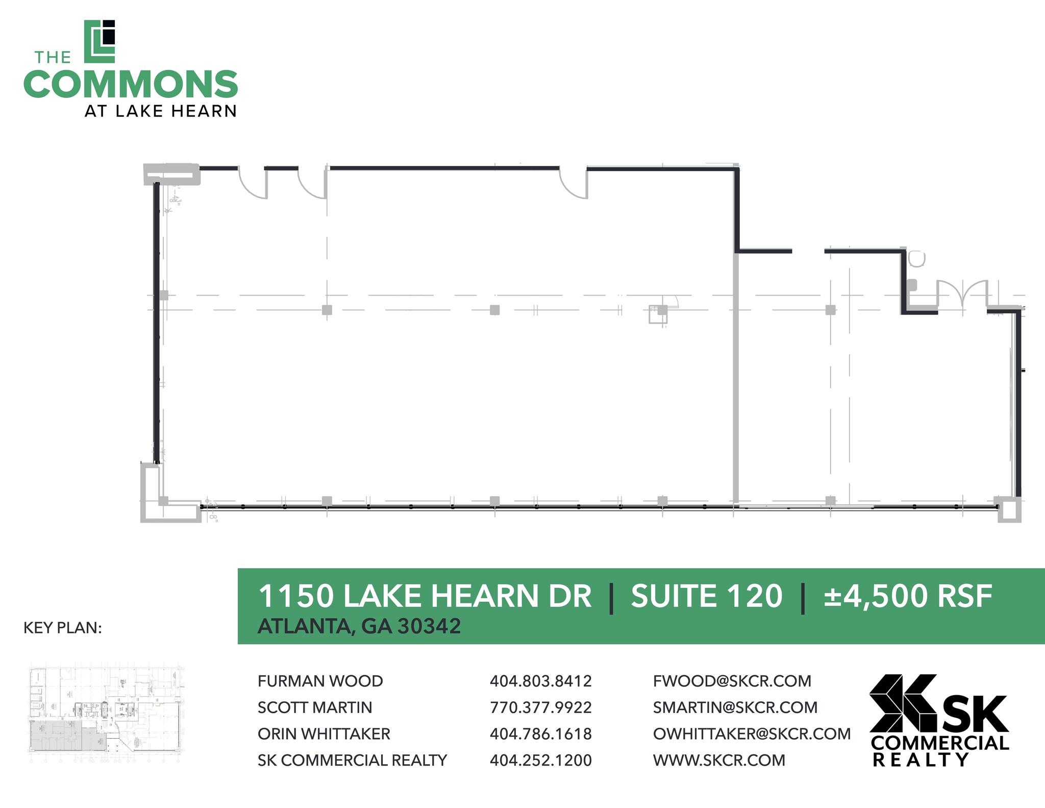 1150 Lake Hearn Dr NE, Atlanta, GA à louer Plan de site– Image 1 sur 1
