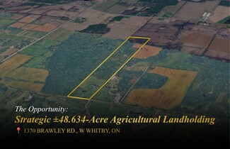 Plus de détails pour 1370 Brawley W rd, Ashburn, ON - Terrain à vendre