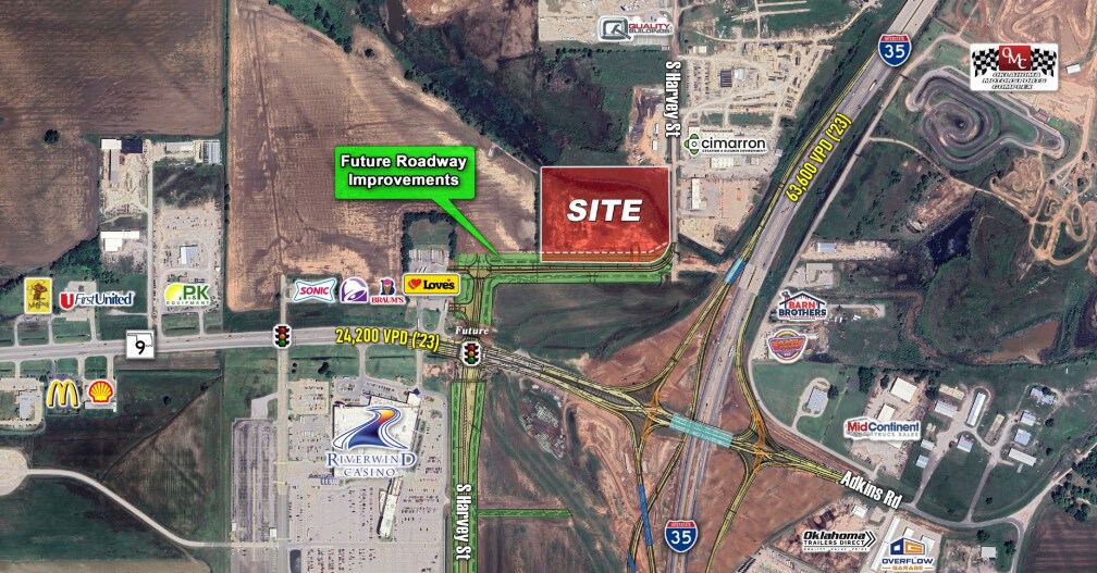 NWQ of I-35 & Hwy 9, Norman, OK à vendre Photo principale– Image 1 sur 2