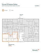 2025 Frontis Plaza Blvd, Winston-Salem, NC à louer Plan d’étage– Image 1 sur 2