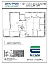 6412 Centurion Dr, Lansing, MI à louer Plan de site– Image 1 sur 1