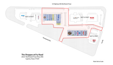 26321 Northwest Fwy, Cypress, TX à louer Plan de site– Image 1 sur 1