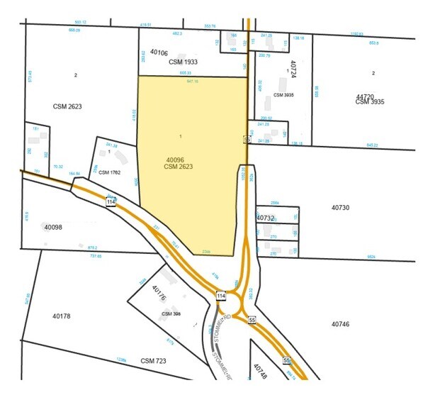 Highway 114 & Highway 55, Hilbert, WI à vendre - Plan d’étage – Image 2 sur 2