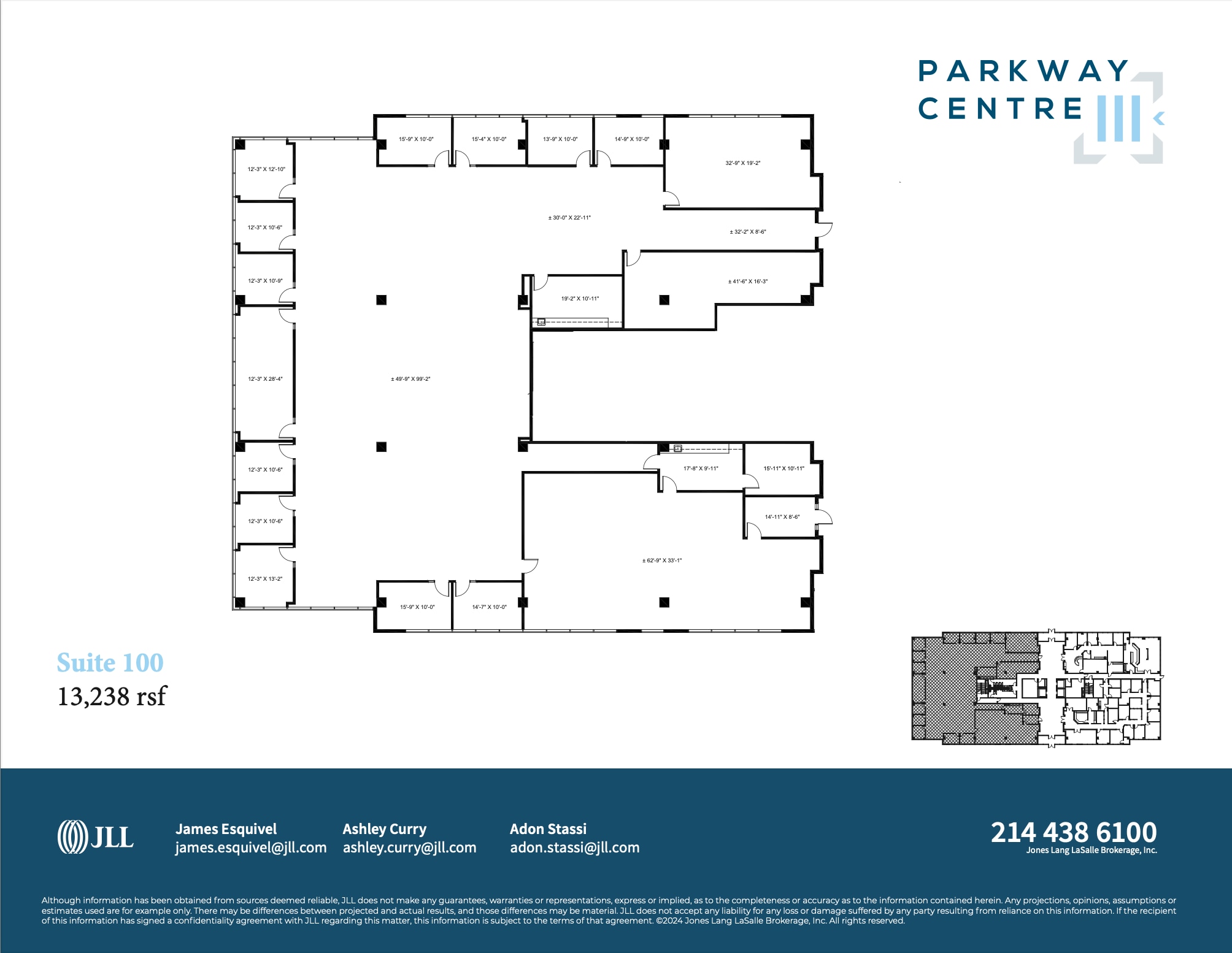 2745 Dallas Pky, Plano, TX à louer Plan d’étage– Image 1 sur 1