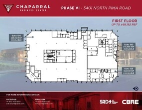 8860 E Chaparral Rd, Scottsdale, AZ à louer Plan d’étage– Image 1 sur 1