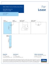 9863 Tanner Rd, Houston, TX à louer Plan d’étage– Image 1 sur 1