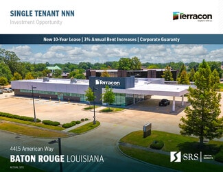 Plus de détails pour 4415 American Way, Baton Rouge, LA - Local d’activités à vendre
