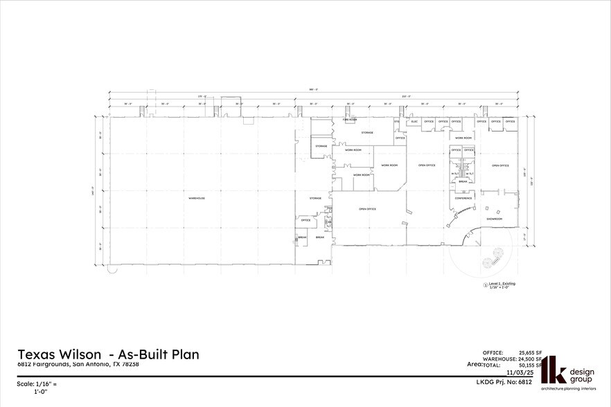 6900-6948 Fairgrounds Pky, San Antonio, TX à louer - Plan d’étage – Image 2 sur 3