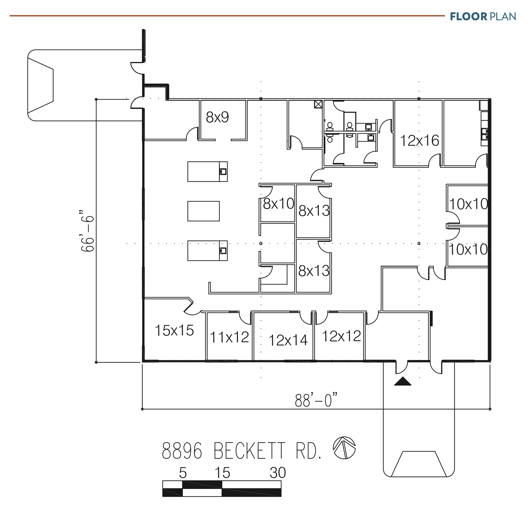 8890-8918 Beckett Rd, West Chester, OH à louer Photo de l’immeuble– Image 1 sur 4