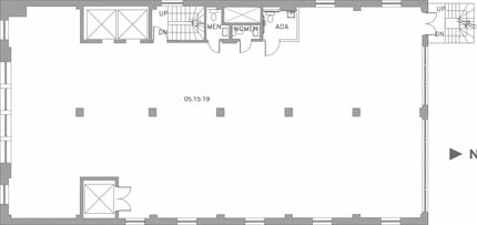 37 W 28th St, New York, NY à louer Plan d’étage– Image 1 sur 1