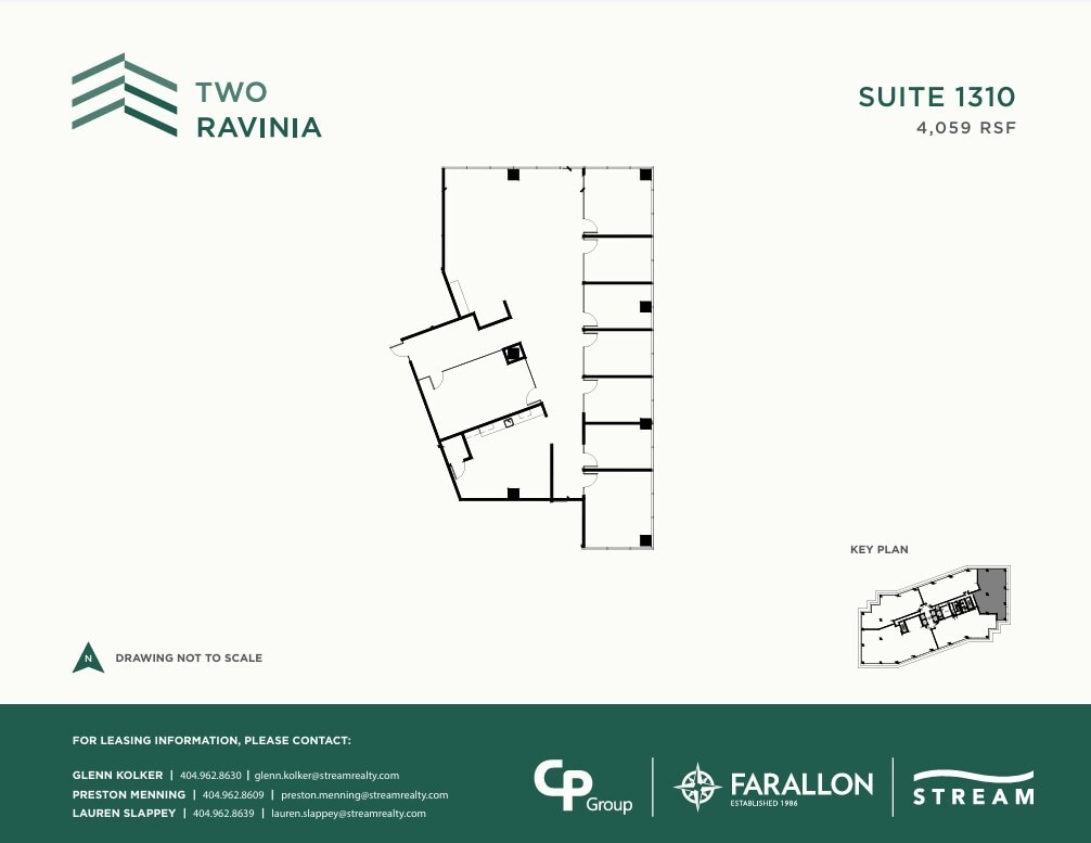1 Ravinia Dr, Atlanta, GA à louer Plan d’étage– Image 1 sur 1
