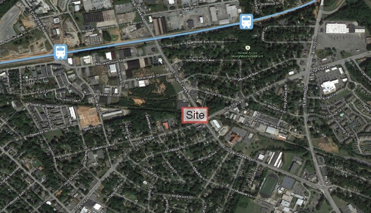 3921-3945 The Plaza, Charlotte, NC à louer Aérien– Image 1 sur 7