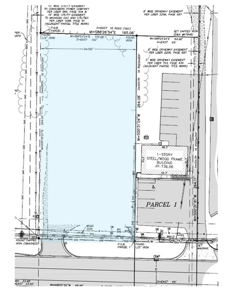 1263 M-89 Hwy, Otsego, MI à louer - Plan cadastral – Image 1 sur 2