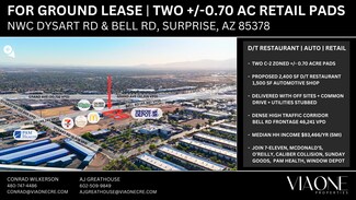 Plus de détails pour 13182 Bell Rd, Surprise, AZ - Terrain à louer