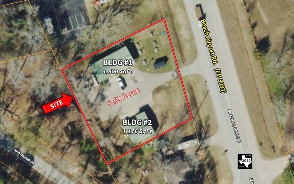 1303 Beach Airport Rd, Conroe, TX à vendre - Photo de l’immeuble – Image 2 sur 12