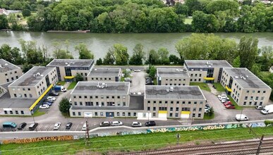 Ris-Orangis - Vue aérienne  vue de carte