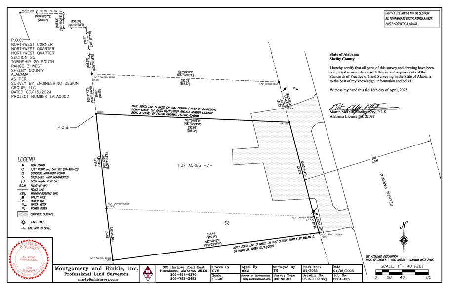 3436 Pelham Pky, Pelham, AL à vendre - Plan cadastral – Image 1 sur 1