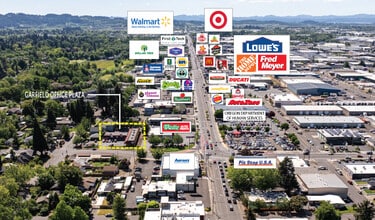 1150-1190 Garfield St, Eugene, OR - VUE AÉRIENNE  vue de carte