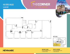 1900 Grant St, Denver, CO à louer Plan d’étage– Image 1 sur 1