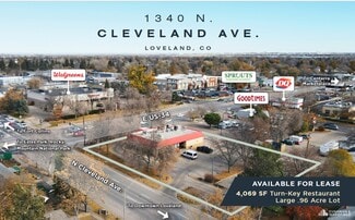 Plus de détails pour 1340 N Cleveland Ave, Loveland, CO - Local commercial à louer