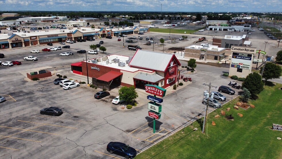 1627-1629 E US Highway 66, El Reno, OK à louer - Aérien – Image 3 sur 5