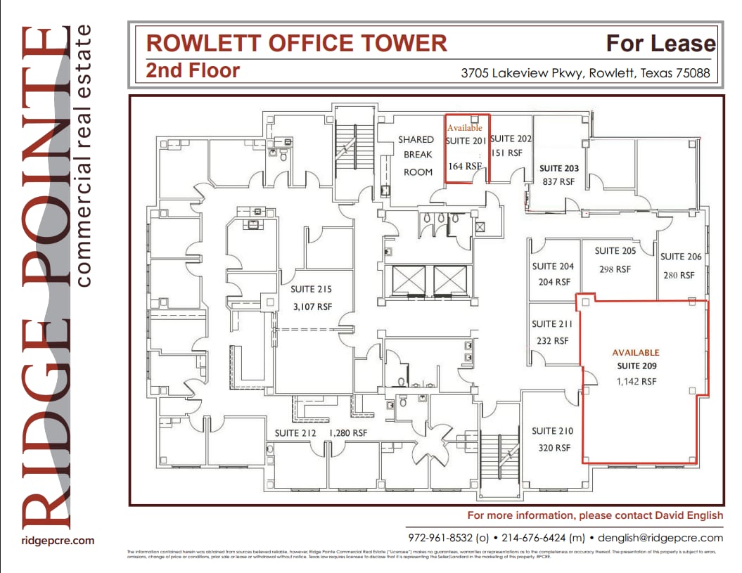 3705 Lakeview Pkwy, Rowlett, TX à louer Plan d’étage– Image 1 sur 1