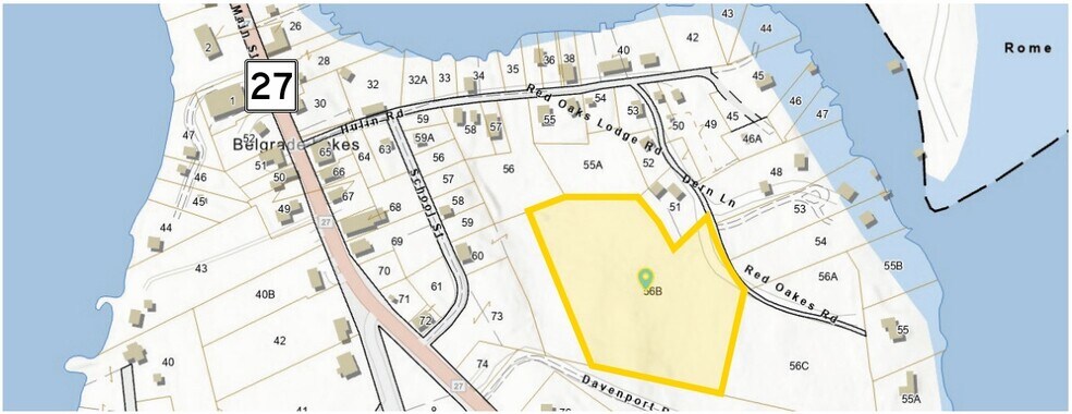 Red Oaks Lodge Rd, Belgrade, ME à vendre - Plan cadastral – Image 2 sur 5