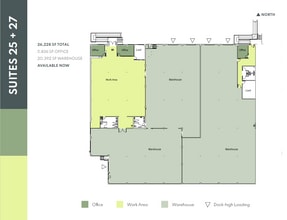 25-29 S Hanford St, Seattle, WA à louer Plan d’étage– Image 2 sur 2