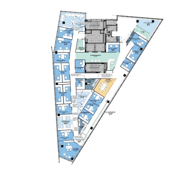 111 K St NE, Washington, DC à louer Plan d’étage– Image 1 sur 1