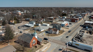 425 W Main St, Staunton, IL - Vue aérienne vue de carte