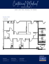 4401 Coit Rd, Frisco, TX à louer Plan d’étage– Image 1 sur 1